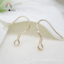 Y0110 Simple Copper Jewelry Findings Gold Earring Hook Ear wire